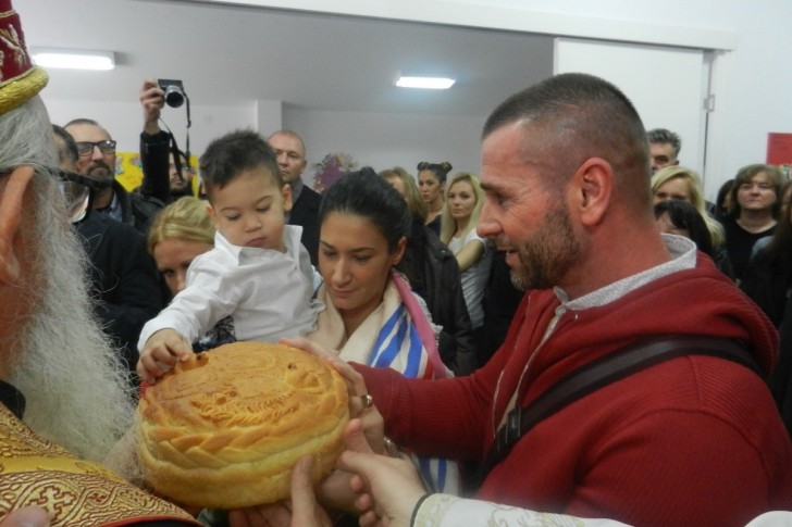Zoran Šimšic sa suprugom Marijanom i sinom Vukom
