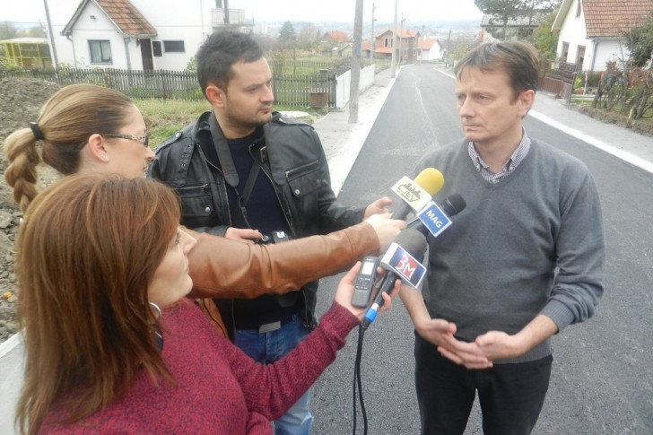 Darko Glišić sa novinarima