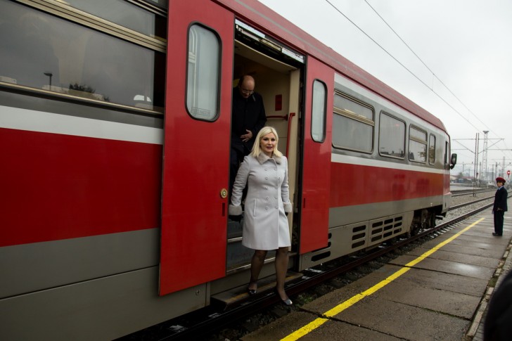 Ministarka doputovala vozom u Valjevo