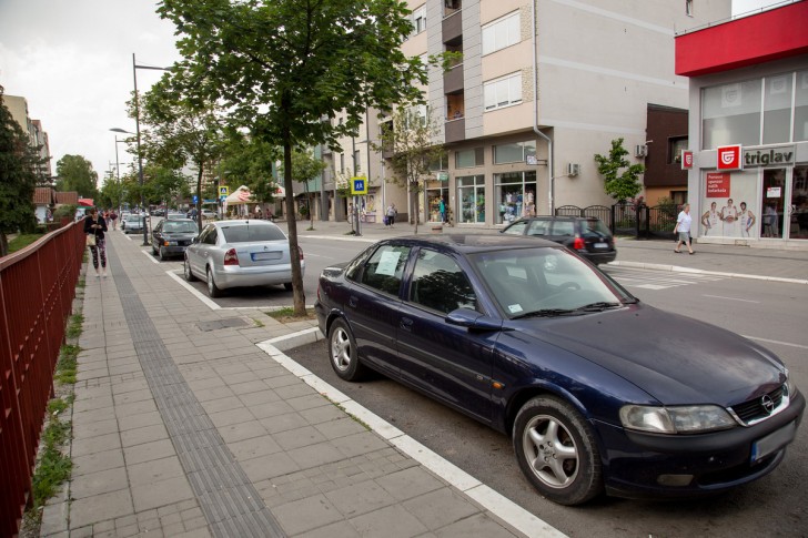 Parking u Karađorđevoj ulici