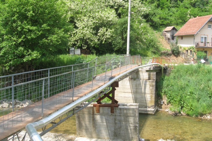 Privremeni pešački most