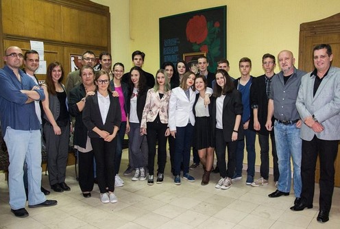 Učesnici majskog programa posvećenog Koenu (foto: Milutin Rafailović)