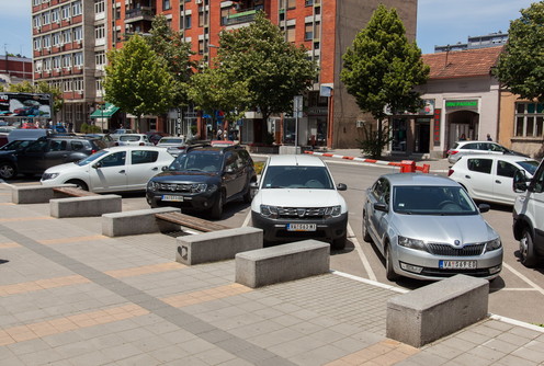 Parking grada Valjeva (foto: Đorđe Đoković)