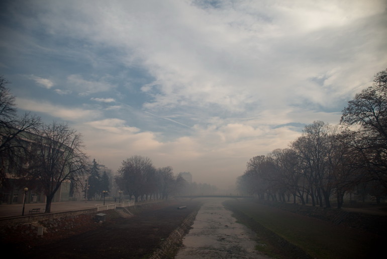 Smog u Valjevu (foto: Đorđe Đoković)