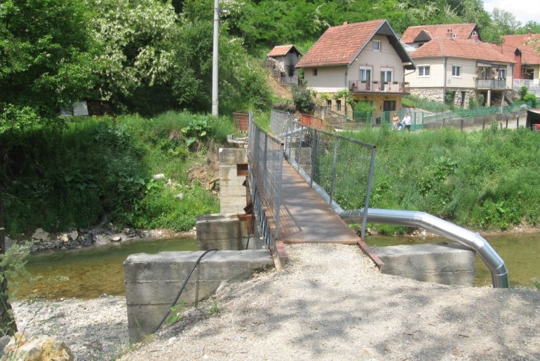 Most za naselje Veselinovići (foto: Kolubarske.rs)