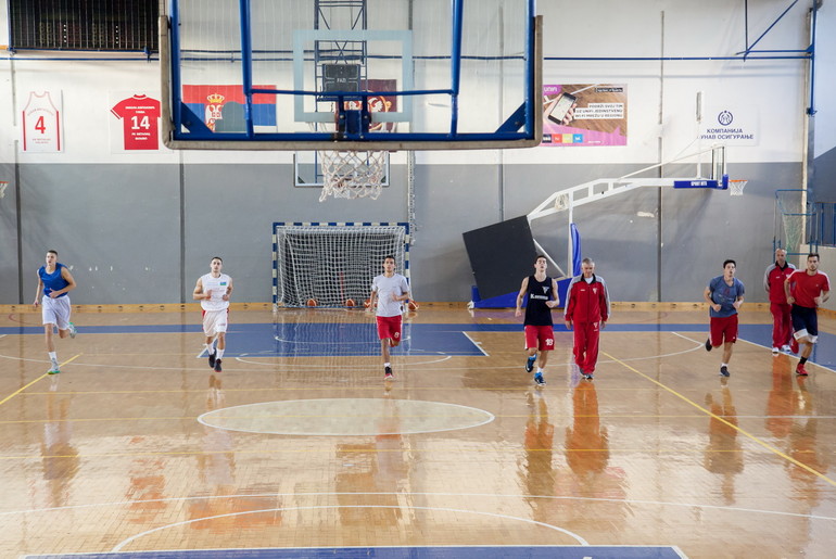 Trening košarkaša Metalca (foto: Đorđe Đoković)