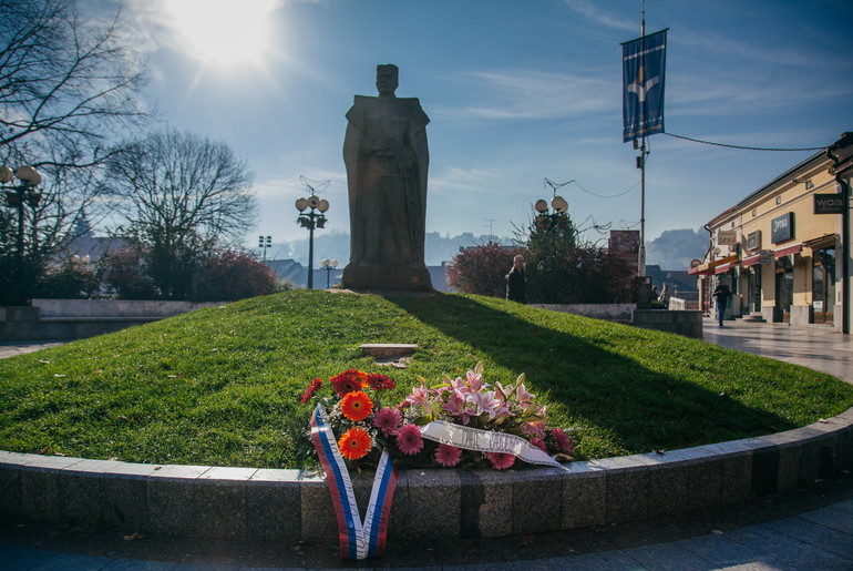 Spomenik Živojinu Mišiću (foto: Đorđe Đoković)
