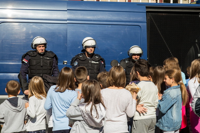 Dan druženja sa policijom (foto: Đorđe Đoković)