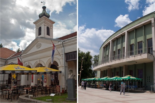 Muzej i Dom kulture sa suncobranima