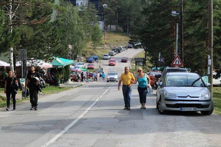 Glavna ulica na Divčibarama