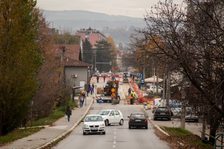 Radovi u Sinđelićevoj 