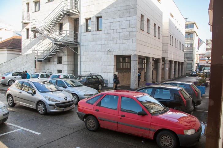 Parking kod Višeg tužilaštva