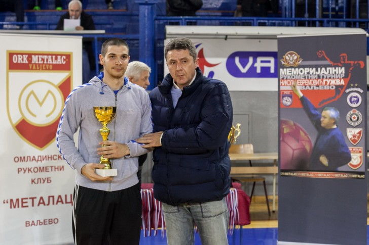 Najbolji strelac turnira Dejan Milinković (Metalac)