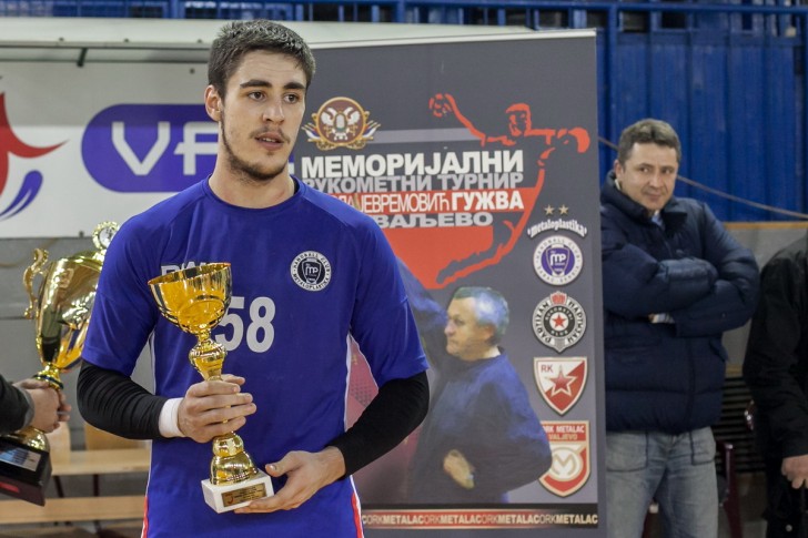 Najbolji igrač turnira Radovan Ostojić (Metaloplastika)