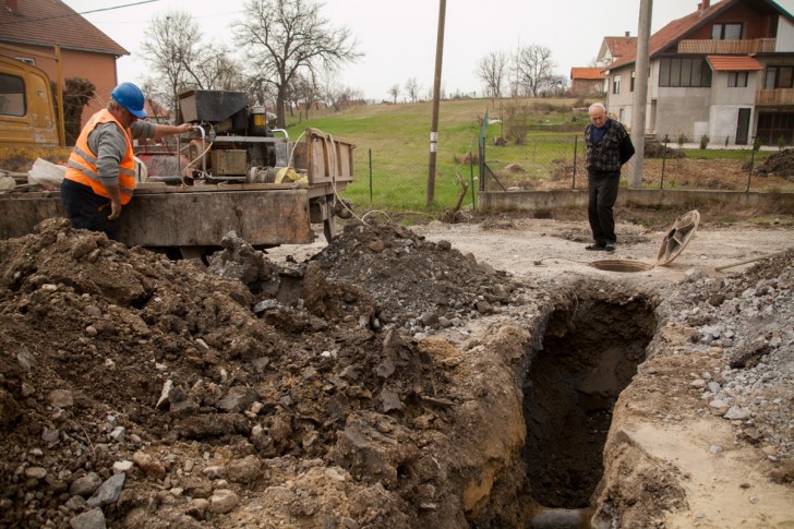 Radovi u Ulici Stevana Filipovića