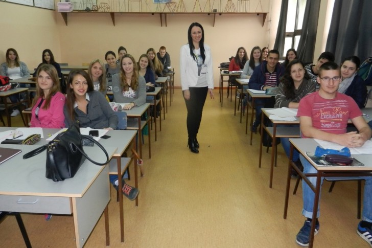 Anđelke Simić na času
