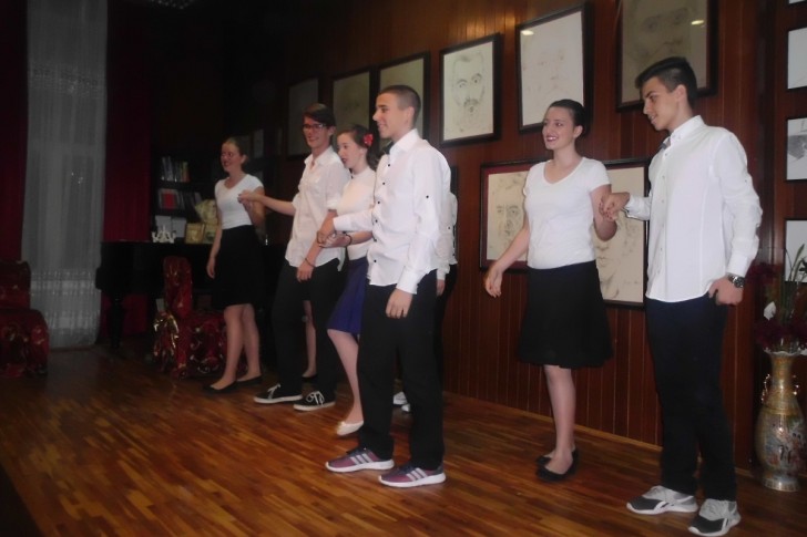 Učesnici programa Veče stranih jezika