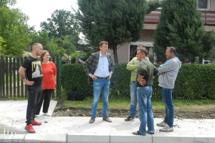 Glišić sa meštanima Svinjaca