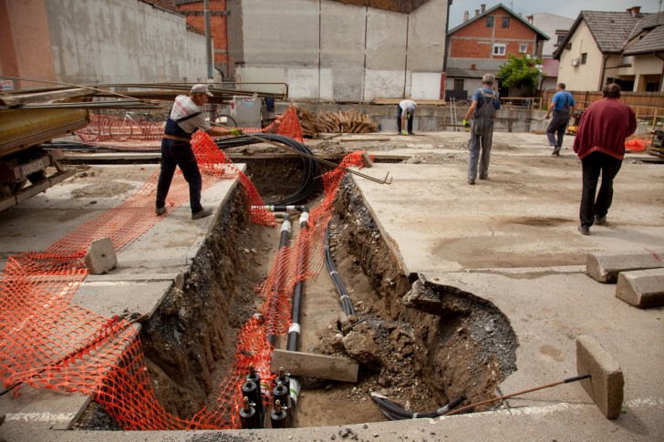 Radovi u Pantićevoj ulici
