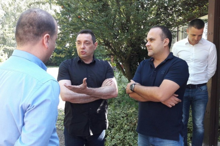 Aleksandar Vulin i Goran Radovanović 