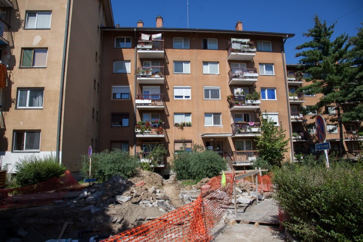 Radovi na toplovodu u Naselju 27. novembar