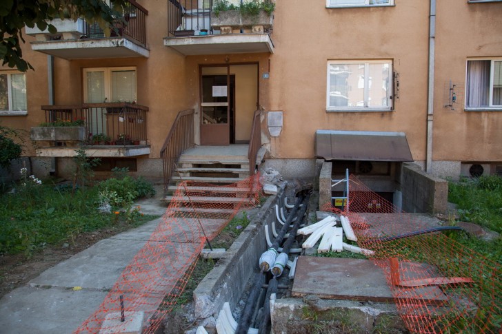 Radovi na toplovodu u Naselju 27. novembar
