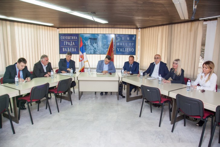Ministar Šarčević u Gradskoj upravi