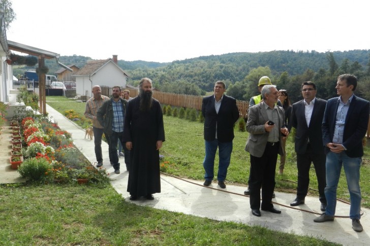 U manastiru Merkšinac