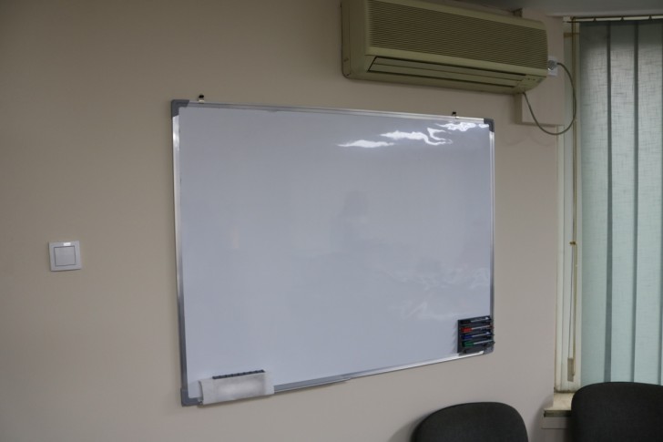 Tabla za pisanje i prezentacije u kabinetu gradonačelnika