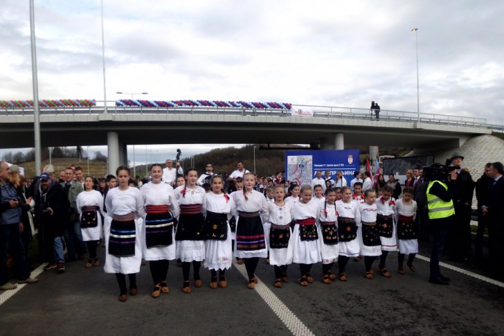 Svečanost otvaranja autoputa