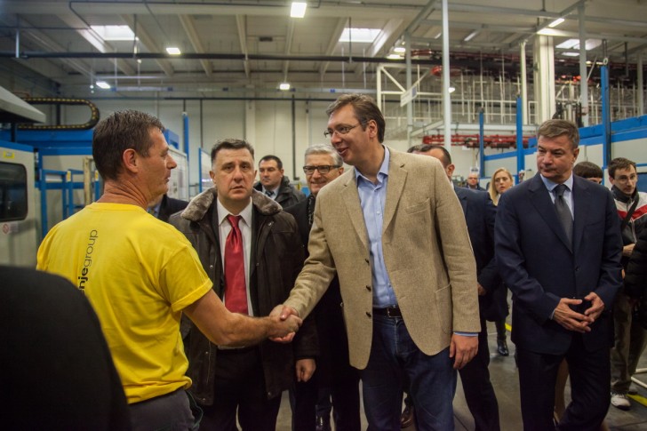 Aleksandar Vučić u Gorenju