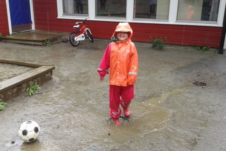 Singing in the rain