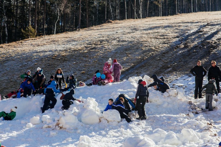 Zimske čarolije na veštačkom snegu
