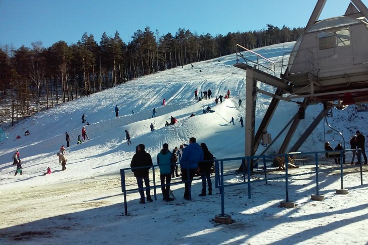 Ski staza Crni vrh, 2. januar 2017.