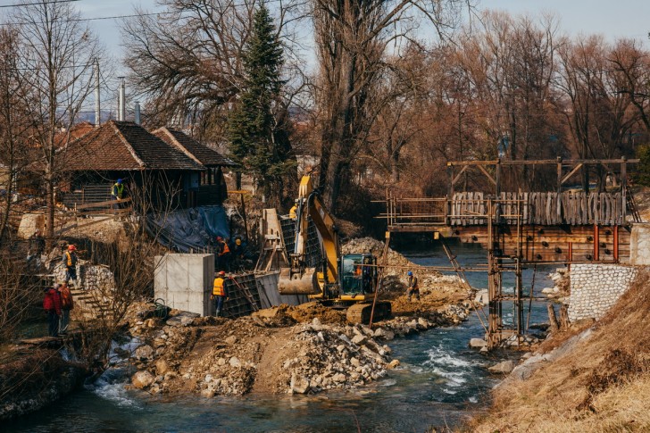 Pešački most na Gradcu