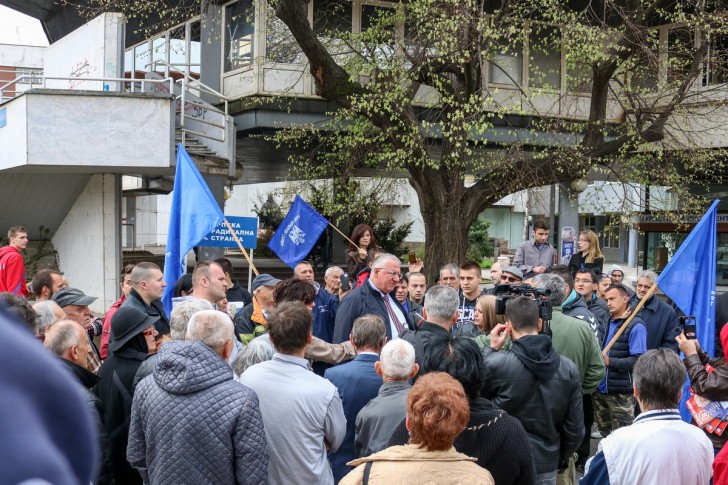 Vojislav Šešelj u Valjevu