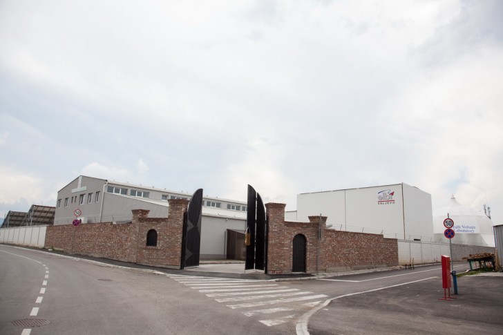 Izgrađeni objekti u Industrijskoj zoni