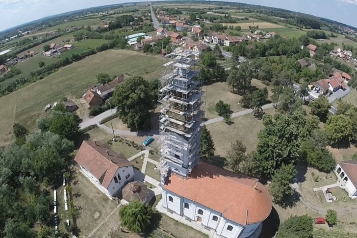 Radovi na vreljanskoj crkvi