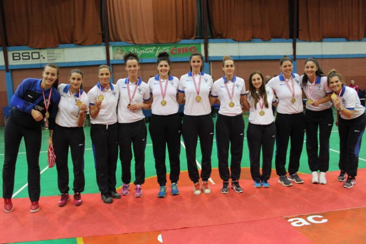 Odbojkašice sa medaljama