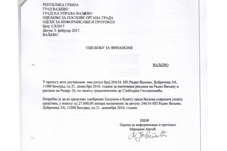 Nalog za plaćanje