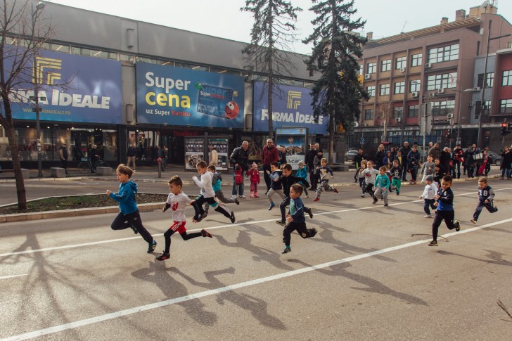 Najmlađi na Svetosavskoj atletskoj trci