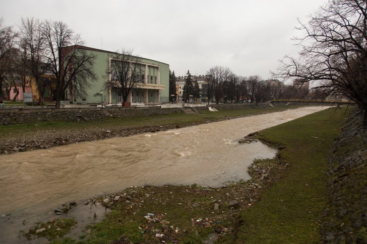 Kolubara u centru grada