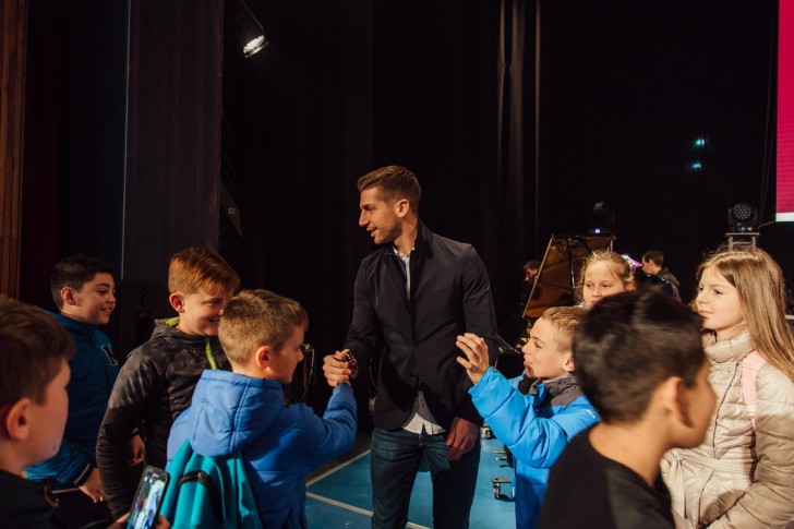 Matija Nastasić i valjevski mališani