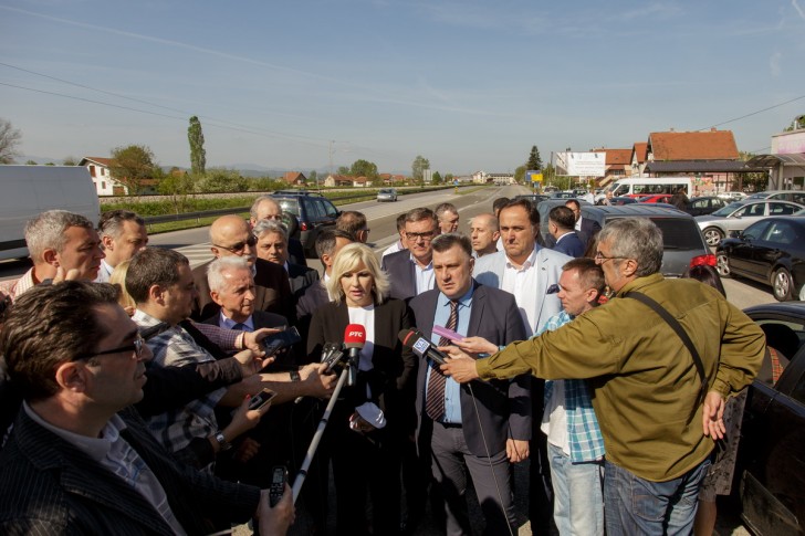 Izjava za medije na putu u Iverku
