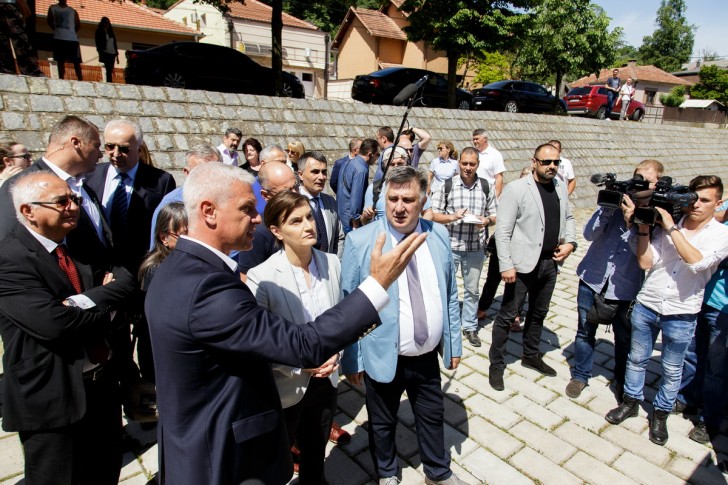 Premijerka Ana Brnabić u Valjevu