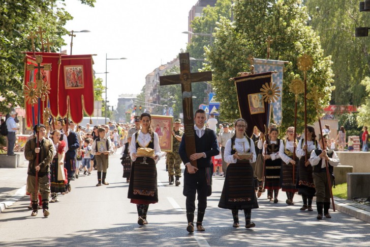 Slava Valjeva Druge Trojice - litija