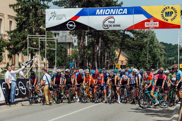 Start biciklističke trke Kroz Srbiju