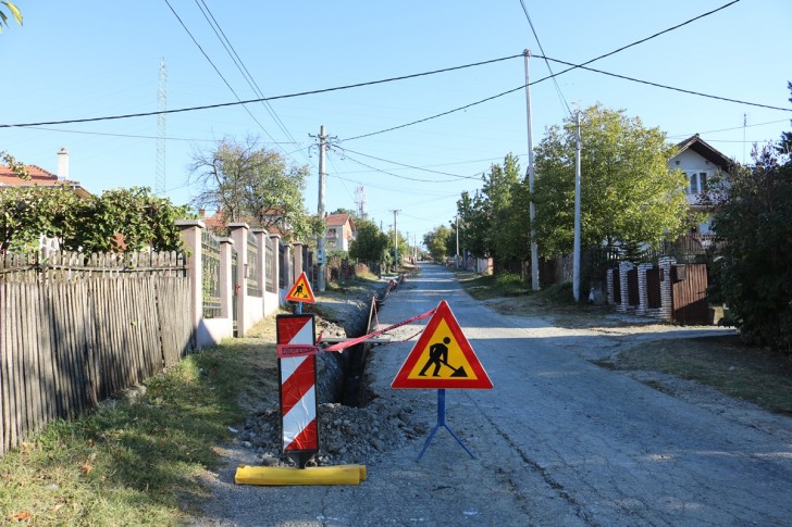 Radovi na vodovodnoj mreži u Jakova Nenadovića