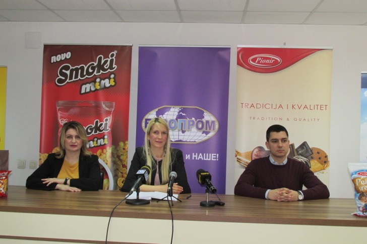 Radojka Ilić, Bojana Perić i Luka Dimić
