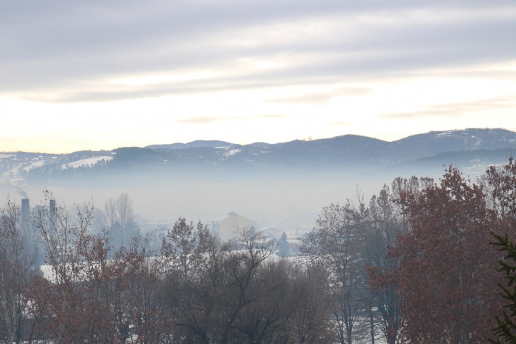 Valjevo u dimu